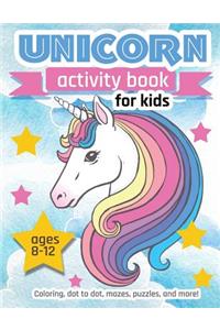 Unicorn Activity Book