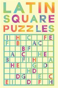 Latin Square Puzzles: 100 Challenging Puzzles