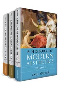 History of Modern Aesthetics 3 Volume Set