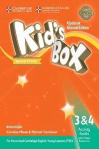Kid's Box Updated L3 and L4 Activity Book with Online Resources Turkey Special Edition