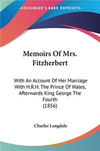 Memoirs Of Mrs. Fitzherbert