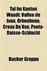 Tal Im Kanton Waadt
