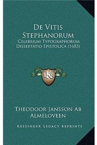 De Vitis Stephanorum