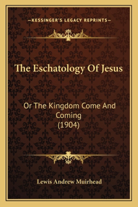 Eschatology Of Jesus