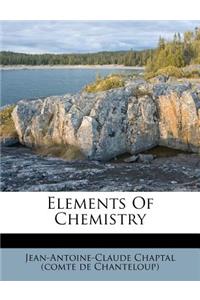 Elements of Chemistry