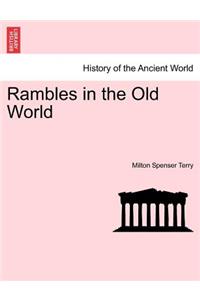 Rambles in the Old World