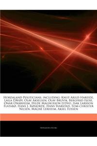 Articles on Hordaland Politicians, Including