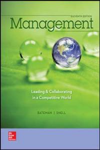 Management: Leading and Collaborating in the Competitive Wor