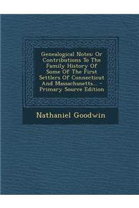 Genealogical Notes