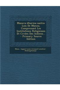 Manava-Dharma-Sastra