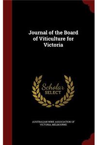 Journal of the Board of Viticulture for Victoria