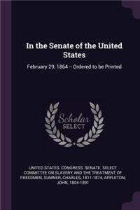In the Senate of the United States