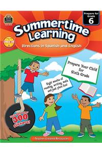 Summertime Learning Grd 6 - Spanish Directions