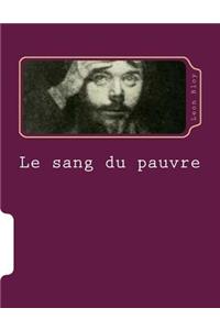 Le sang du pauvre