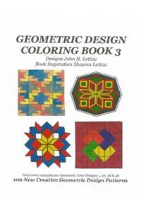 Geometric Design Coloring Book 3