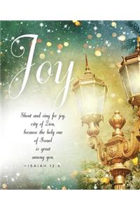 Joy Hymn Advent Bulletin, Large (Pkg of 50)