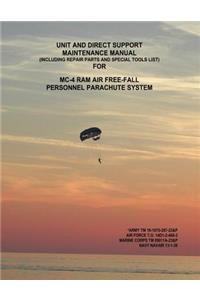 Unit and Direct Support Maintenance Manual (Including Repair Parts and Special Tools List) For MC-4 RAM Air Free-Fall Personnel Parachute System