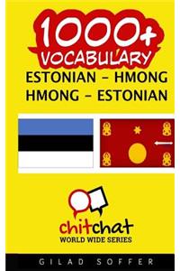 1000+ Estonian - Hmong Hmong - Estonian Vocabulary