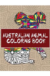 Australian Animal Coloring Book