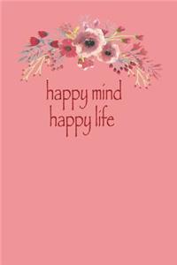 happy mind happy life