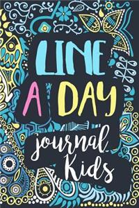 Line A Day Journal Kids