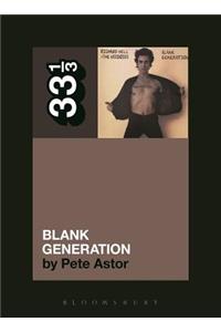 Richard Hell and the Voidoids' Blank Generation