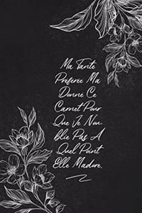 Ma Tante Préférée M'a Donné Ce Carnet Pour Que Je N'oublie Pas À Quel Point Elle M'adore.