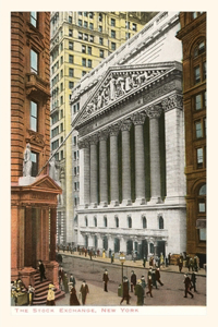 Vintage Journal New York Stock Exchange, New York City
