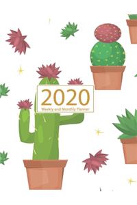 2020 Planner Weekly and Monthly
