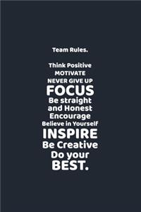 Team Rules