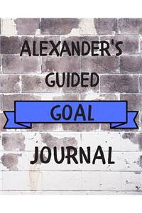 Alexander's 2020 Goal Book