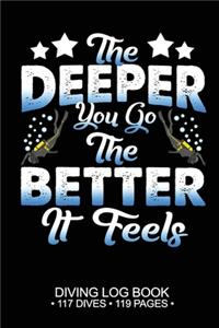 The Deeper You Go The Better It Feels 117 Dives 119 Pages
