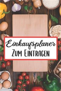 Einkaufsplaner Zum Eintragen