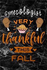 Gynecologist very thankful this fall