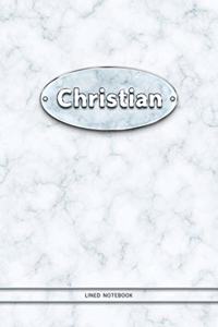 Christian - Lined Notebook