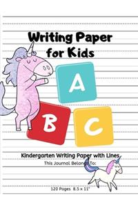 Writing Paper for Kids