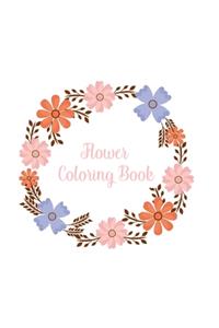 Flower Coloring Book