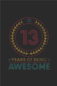 13 Years Of Being Awesome
