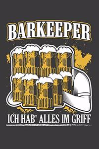 Barkeeper Ich hab' alles im Griff