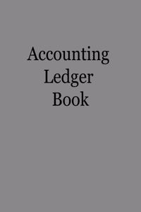 Simple Accounting Ledger Book