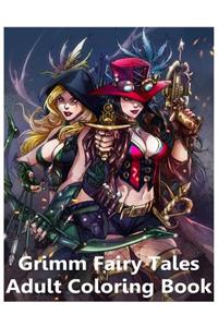 Grimm Fairy Tales Adult Coloring Book