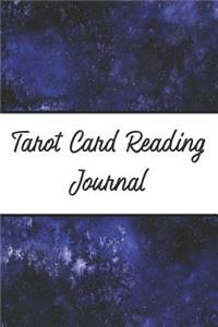 Tarot Card Reading Journal
