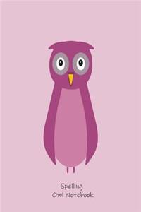 Spelling Owl Notebook