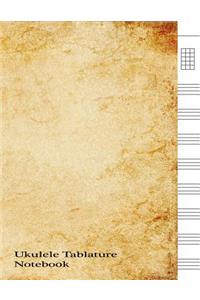 Ukulele Tablature Notebook
