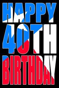 Happy 40th Birthday