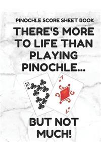 Pinochle Score Sheet Book
