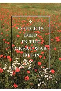 Officers Died in the Great War 1914-1919