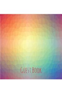 Guest Book, Guests Comments, Visitors Book, Vacation Home Guest Book, Beach House Guest Book, Comments Book, Visitor Book, Colourful Guest Book, Holiday Home, Retreat Centres, Family Holiday Guest Book (Hardback)