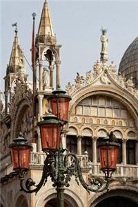 Vintage Streetlamp in Venice Italy Journal
