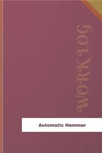 Automatic Hemmer Work Log